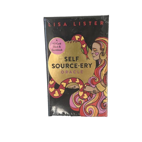 Self Source-ery Oracle: A 42-Card Deck & Guide Book  by Lister Lisa  NEW - Picture 2 of 4